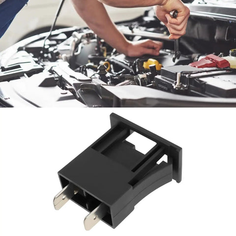 Pair Of Rock Solid Automotive Blade Fuse Holders For Surface Mount PCB And Flush Panel Install Provides A Hassle Free Upgrade With Up To Thirty Amp Capacity For Cars Trucks Motorcycles Marine Rigs And Low Voltage Electrical Wiring, shown with installation tools.