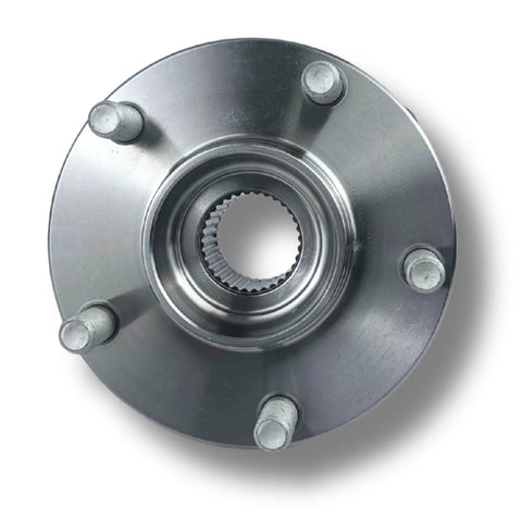 Top view of 2 Pack 513296 Front Wheel Bearing Hub Assembly For JX35 2013, QX50 2019, QX60 2014-2019 And Nissan models.