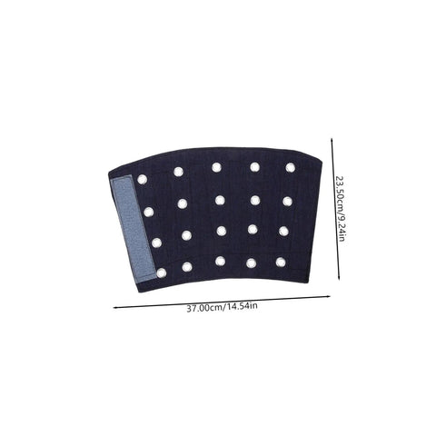 Slip On These Hella Tough Cut Resistant Arm Sleeves For Reliable Lightweight Wrist Guard Protection Built For Mechanic Jobs Welding And Outdoor Projects - detailed view showing dimensions.