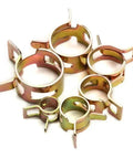 Rock Solid 300 Piece Manganese Steel Hose Clamps Kit With Stepless Design Ranging From 5 To 18 mm Featuring Low Pressure Air Suitability For Auto Pipes And Fastener Sorting Needs That Are Totally Awesome., manganese steel hose clamps, assorted sizes