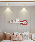 Top Notch Led Recessed Downlights 12 Pack 10W Flush Mount Ceiling Lights With Sleek Brass Trim over a stylish bedroom decor.
