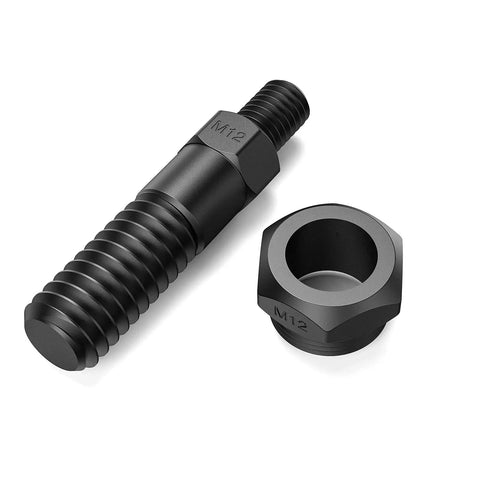 Replacement Mandrel For Rivet Nut Tool Rivnut Tool M12 Rivet Nut Mandrel And Nose Piece Fits Various 16 Inch Rivnut Tools