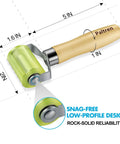 Seam Roller With Dual Ball Bearings For Professional Application In Automotive Sound Deadening Wallpaper Vinyl Projects