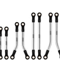 Beefy High Clearance Stainless Steel Link Set for TRX4M 1/18 RC Crawler, Realistic Suspension Upgrade Parts Lay Flat