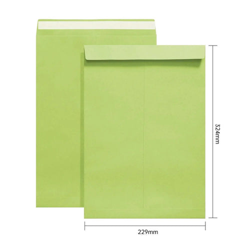 Rigid A4 Green Mailers 20 Pack Durable No Fuss Self Seal Envelopes For Invitations And Gifts Keeps Documents Flat With Quick Self Adhesive Closure And Clean Writing Surface For Easy Mailing