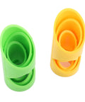 6 Piece Foam Pipe Cutter Set For Easy Foam Pipe Insulation Cutting At Home And In Industrial Settings With Durable Plastic Construction