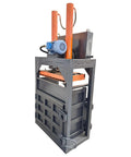 Top Shelf 40 Ton Vertical Hydraulic Baler Dual Cylinder Waste Paper Compactor Heavy Duty Industrial Baling Press with dual cylinders and motor.
