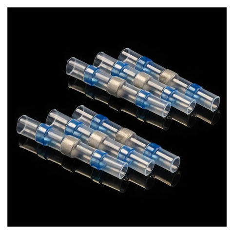 Ultimate 140 Pc Insulated Solder Seal Sleeve Splice Terminals Kit For Heavy Duty Heat Shrink Electrical Wire Butt Connectors That Are Totally Rad And Easy To Install For Any AWG 16-14 Project You Might Have This Season, insulated splice connectors