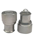 Stainless Steel Captive Panel Screws Featuring Knurled Thumb Knobs And Spring Loaded Action Premium Metric Fasteners For No Sweat Assembly, showing round head design.