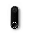 Front view of Wired Video Doorbell Cam With Always On Streaming HDR Video Night Vision And Two Way Talk For Your Front Door Real Time Person Alerts Easy Setup Works With Your Smart Home Devices Secure Home Monitoring