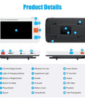 Must Have Portable Digital Magnifier Reading Aid With Foldable Handle 5.0 Inch LCD Screen product details chart.