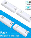 4 Pack 2800mAh rechargeable batteries for 4 In 1 Battery Charger Station With 4 Pack 2800mAh NiMH Rechargeable Batteries And USB Cable