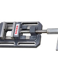 4 Inch Heavy Duty Drill Press Vise With Low Profile Cast Iron Milling Vice For Precision Machining Metalworking And Woodworking TSL 100 Workhorse Clamp For Home Shops And Pro Shops, cast iron drill vise