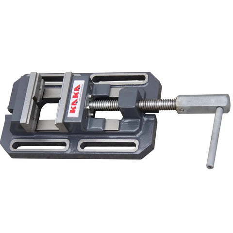 4 Inch Heavy Duty Drill Press Vise With Low Profile Cast Iron Milling Vice For Precision Machining Metalworking And Woodworking TSL 100 Workhorse Clamp For Home Shops And Pro Shops, cast iron drill vise