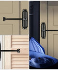 Self Closing Screen Door Closer With Adjustable Closing Force Easy Install No Fuss Heavy Duty Stainless Steel Nylon Gate Closer