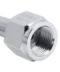Close-up of CGA320 G1/2-14 threaded adapter for External Hose 1.5 M 60 Inch For Soda Setup With CGA320 Connection TR21 4 G1 2 Hose Adapter Durable Long Life Easy Install Includes Fittings Versatile External Tubing For Soda Equipment