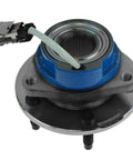 Front Left And Right Wheel Bearing And Hub Assembly Set For Chevrolet Impala 2000 To 2008 2009 To 2013 Impala Limited 2014 To 2016 And Buick Lucerne 2006 To 2011 With Four Wheel ABS Brakes, close-up view