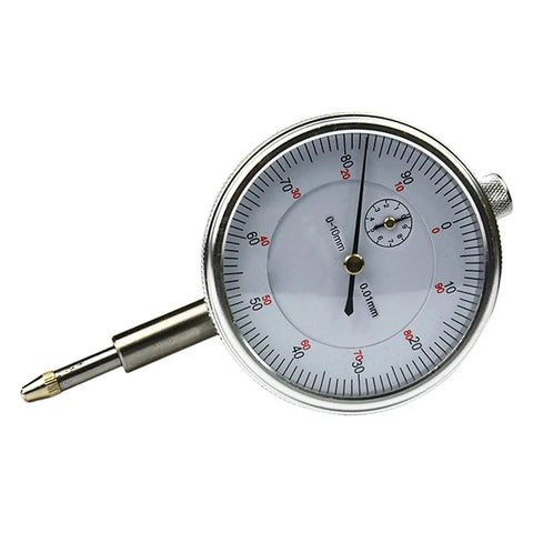 Dial Indicator Gauge With Clear Scale For Precise Measurements In Machining And Engineering Projects, Rust Resistant Stainless Steel