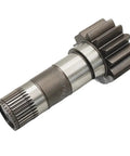 Badass Heavy Duty Shaft Pinion 1484636 showing durable steel construction for snow removal UTV and Caterpillar excavator gears.