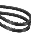 Two Pack AX43 EPDM V Belt Cogged Raw Edge 43 Inch Inside 45 Inch Outside One Half Inch Wide Industrial Rubber Drive Belt