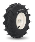 13x5.00-6 Tubeless Tiller Tire And Wheel Set With 1 Inch Axle And 3-1/8 Inch Centered Hub For Agriculture Equipment