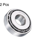 Close-up of 2-piece Beefy Heavy Duty Tapered Roller Bearing Cone And Cup Set 0.5 Inch Bore 1.3775 Inch OD 0.433 Inch Thick