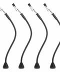 4 Pack Helping Hands Soldering Clamps With Magnetic Gooseneck Metal Arms And Alligator Clips For Electronics Jewelry DIY Projects For Pros And DIY Junkies Silver Black