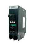 Top Shelf 20 Amp Single Pole AFCI Circuit Breaker Designed For Ultimate Arc Fault Protection In Standard Panels Quick Swap Install, side view.