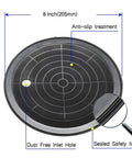 Detailed view of 8-Inch Glass Vacuum Lifter Handheld With Handle, highlighting anti-slip surface and dust-free inlet hole.