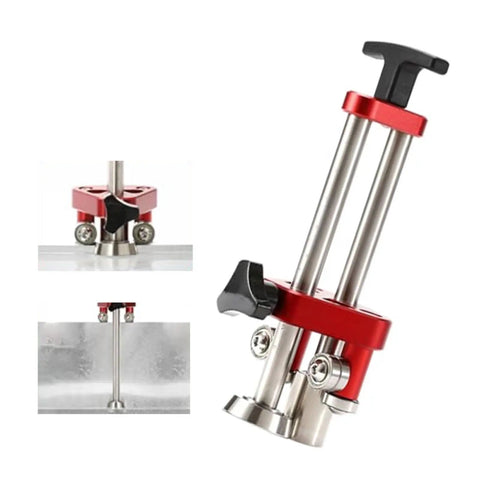 Close-up of 1 Station Sheet Metal Roller Bender Tool For DIY Fabrication And Roofing Projects, Precision 0 To 100 Degree Bends, Oblique Bearing Design