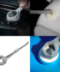 Aluminum Drum Wrench For Opening Bung Caps Two Inch And Three Quarter Inch Fits 10 15 20 30 50 55 Gallon Drums Non Sparking