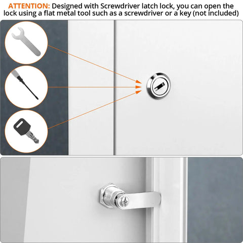 Heavy Duty Aluminum Alloy Access Panel 6X6 Inch Service Door screwdriver latch lock for easy access to electrical repairs.