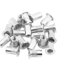 Ultimate Xyntor Rivet Nut Kit With 100 Aluminum Inserts M3 To M8, Complete Tool Set For Solid Metal Fastening, DIY Heroes And Auto Pros Love This Durable Threaded Insert Gear For Any Heavy Haulin Job. aluminum rivet nuts M3-M8 for sheet metal fastening