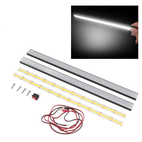2 Pack 24V Dual Color LED Light Strips For MK4 3D Printer Enclosure With Power Switch Top And Frame Lighting Upgrade