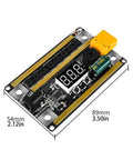 Spot Welder Board With Digital Display 99 Gear Adjustable Power Levels 8V To 24V DIY Friendly 12V Spot Welding Pen Machine