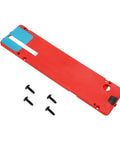 Zero Clearance Table Saw Insert Plate For SKIL TS6307-00 Replacement STZ6307 Adjustable Height with screws, aluminum, red