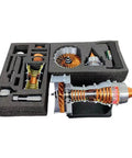 Trent 900 Turbofan Engine Model Kit With 3D Printed Shell, Fully Functional Aircraft Mechanical Puzzle With Red LED Lighting in foam packaging