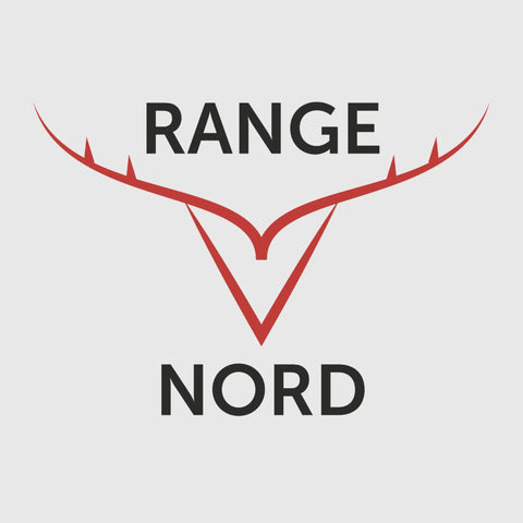 Rangenord logo with antler design for 12 Gauge Shotgun Shell Holder With 3M Tape