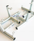 Thirty Foot Long Baseball Softball Slant Leg Trapezoid Batting And Pitching Cage Kit With Three Quarter Inch Frame Fittings Only Pipe Not Included fittings