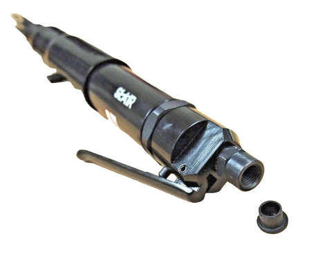18 Inch Air Pneumatic Needle Scaler For Quick Paint And Rust Removal With 5000 BPM And 19 Needles, Welding Prep Tool.