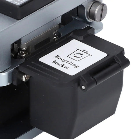 Jiawu Portable Optical Fiber Cleaver Machine Precision Tungsten Steel Blade Cutter For Cable Assembly recycling bucket detail