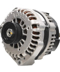 Remanufactured Alternator 334-2742A with High Temp Bearings and Double Lipped Seals, front view of the unit.