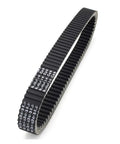 Heavy Duty V-Drive Motorcycle Belt For Suzuki LTA500F Vinson 4WD Quadmaster, black rubber construction, drive transmission part.