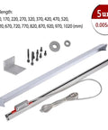 Rock Solid KA300 Linear Scale Encoder With 0.005mm Resolution, 520mm-1020mm Range, Optical Displacement Ruler For CNC
