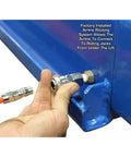 Px16a Scissor Alignment Lift And RJ8 Rolling Jacks Combo Beefy Auto Garage Gear connection of airline routing system