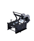 Wultek Bottle Sticker Applicator Machine for smooth labeling, featuring a durable black frame and rollers for efficient operation.