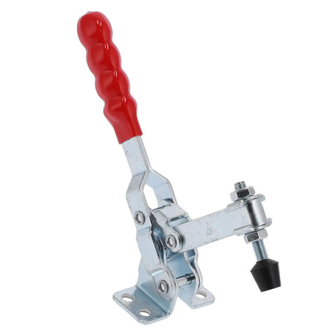 GH 11412 Toggle Clamp With Iron And Plastic Arrow Storage Case, Heavy Duty 440.9 Lb Holding Capacity, Quick Clamping Action
