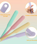 Go To Silicone Chocolate Melting Cup Set With 4 Measuring Cups 250ml And 350ml And 4 Heat Resistant Jar Spatulas, easy storage feature