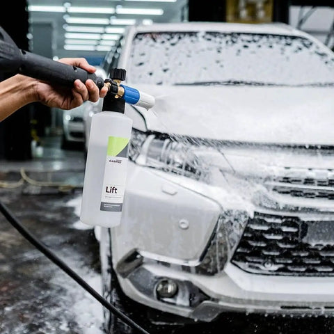 Lift Pre Wash Snow Foam Car Wash Soap That Dissolves Dirt And Grime Like A Boss for a Quick Touchless Clean with foam cannon
