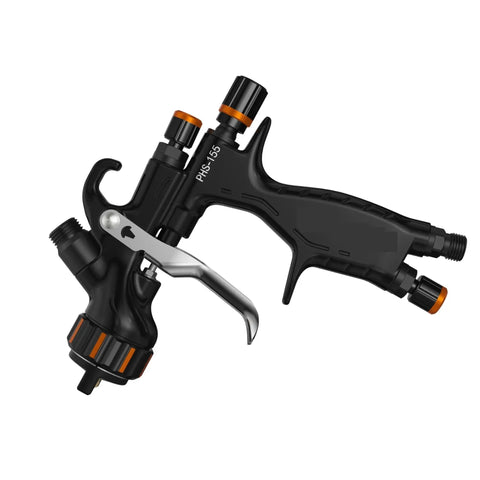 Professional PHS-155 Pneumatic Paint Spray Gun With Interchangeable 1.3mm And 1.8mm Tips For A Hella Smooth Automotive Clear Coat.